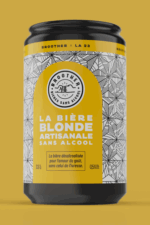 Bière blonde artisanale Broother 0,5% – Image 2