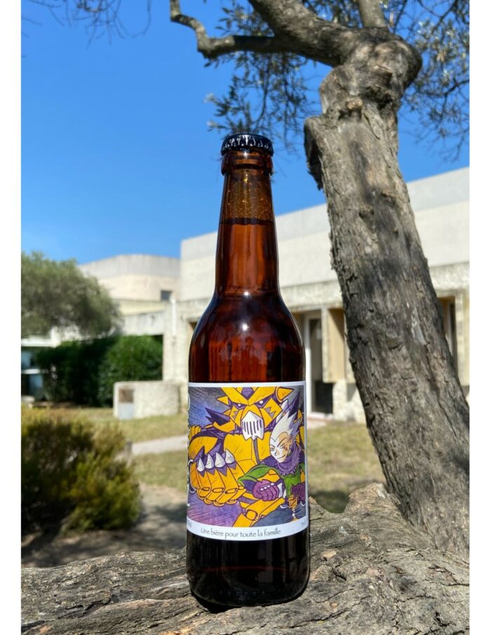 DEGRE Z blonde Brasserie des garrigues 33CL – Image 1