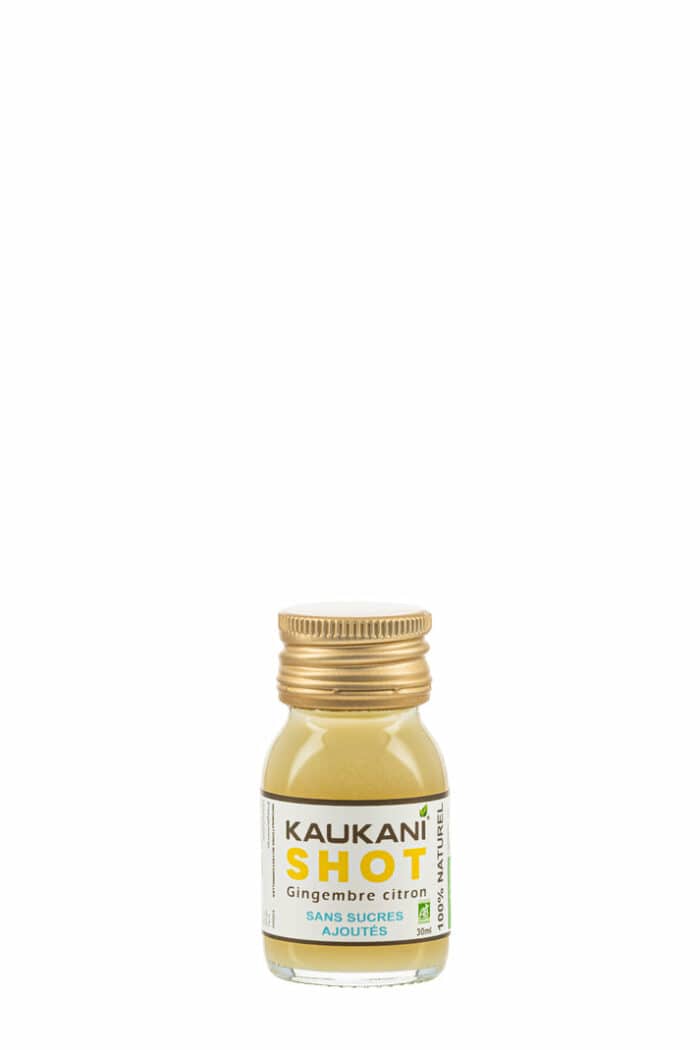 Kaukani Shot Gingembre citron 30 ml – Image 1