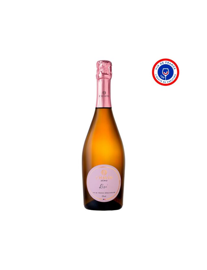 Chavin Zéro Vin De France Rosé Effervescent – Image 1