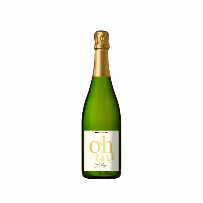 Vignoble MEYRE - Oh La La ! 0,0% pétillant blanc 75cl – Image 1