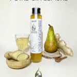 Papilles et provence - Sirop artisanal Poire Gingembre