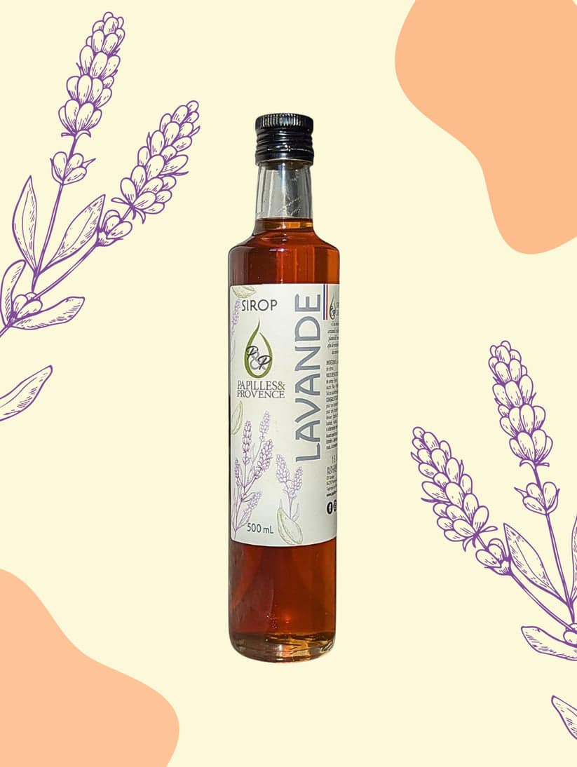 Papilles et provence - Sirop artisanal Lavande – Image 1