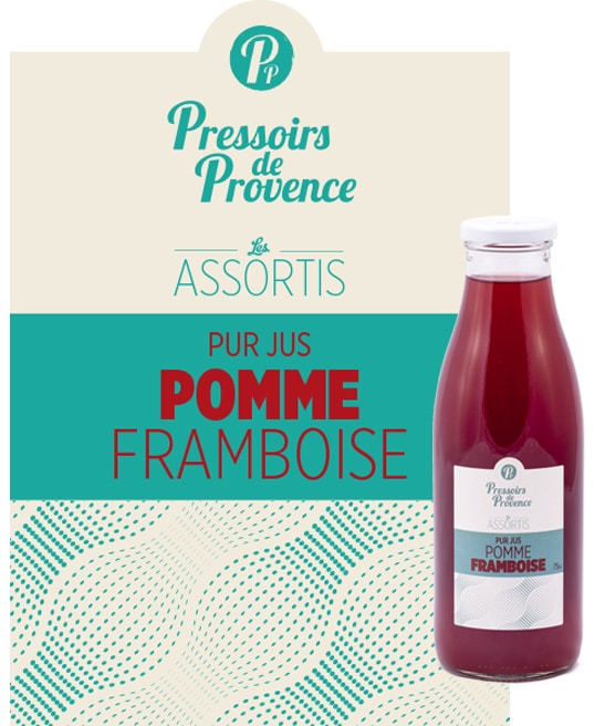 Jus de pommes framboise – Image 1