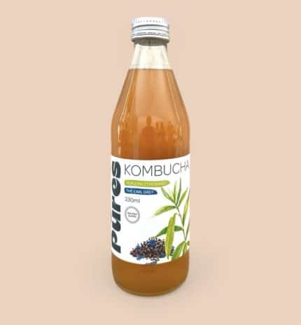 Kombucha Pures Framboisier sureau et coing - Kombucha