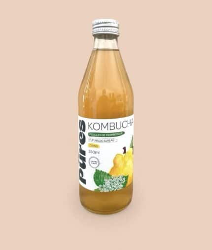 Kombucha Pures Verveine citronnée et thé earl grey - Kombucha