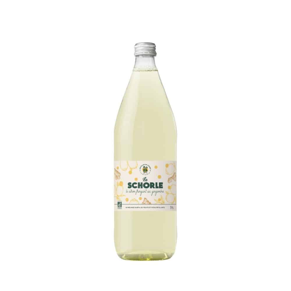 Le Schorle Citron fringuant 1L - Boissons Effervescentes