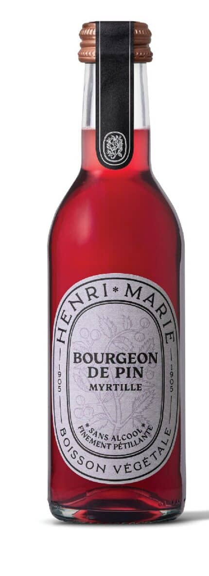 Henri-Marie BOURGEON DE PIN – myrtille 25 cl - Boissons Effervescentes