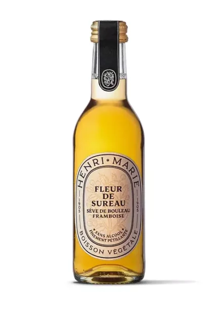 Henri-Marie SUREAU – sève de bouleau – framboise 25 cl - Boissons Effervescentes