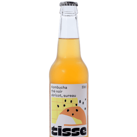 Tissé- Kombucha abricot & Sureau 75cl - Kombucha